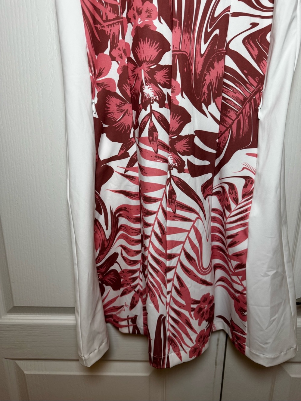 J.Lindeberg Womens Pink Tropical Floral Golf Dress Size Large - Picture 4 of 7